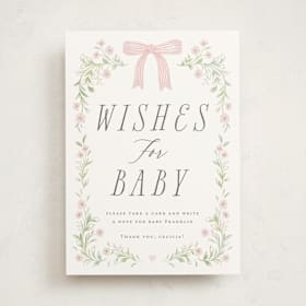 Baby Shower Party Signs