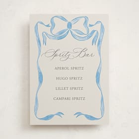 Baby Shower Bar Signs