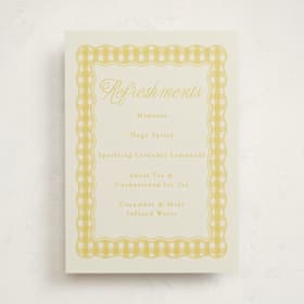 Baby Shower Bar Signs