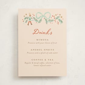 Baby Shower Bar Signs