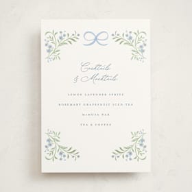 Baby Shower Bar Signs