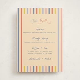 Baby Shower Bar Signs