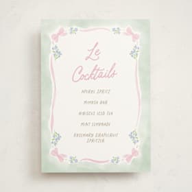 Baby Shower Bar Signs