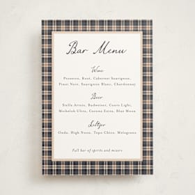 Baby Shower Bar Signs