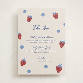 Baby Shower Bar Signs