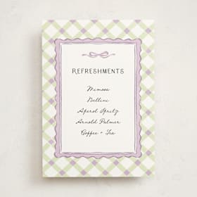 Baby Shower Bar Signs
