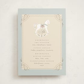 Baby Shower Bar Signs