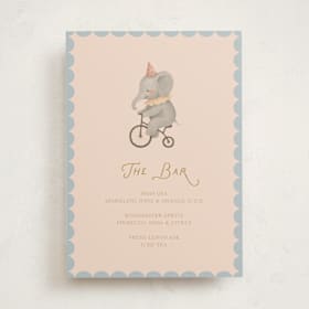 Baby Shower Bar Signs