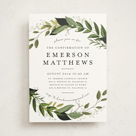 Confirmation Invitations