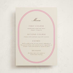 Party Menus