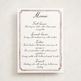 Party Menus