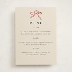 Party Menus