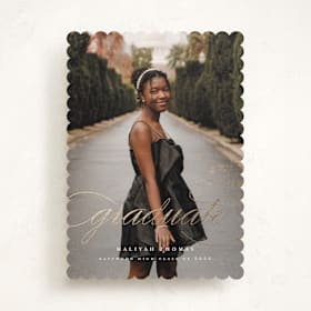 Foil-Pressed Graduation Announcements