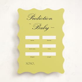 Baby Shower Game Cards