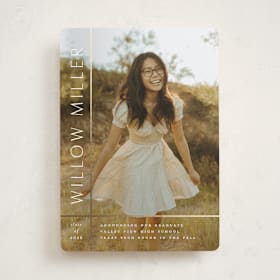 Foil-Pressed Graduation Announcements