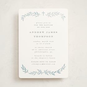 Baptism and Christening Invitations