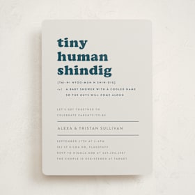 Baby Shower Invitations