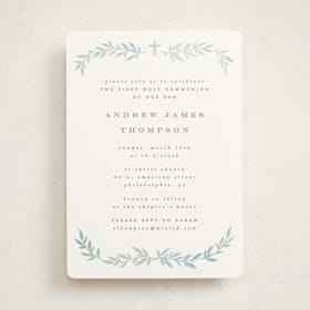 First Holy Communion Invitations