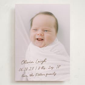 Grand Birth Announcements