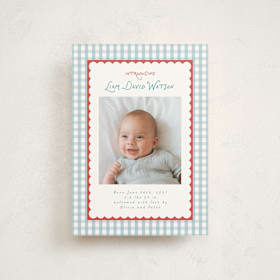 Birth Announcement Petite Cards