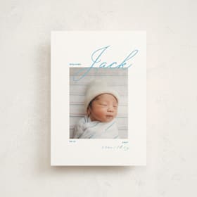 Birth Announcement Postcards