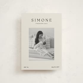 Birth Announcement Postcards