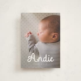 Birth Announcement Postcards