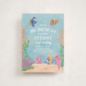 Petite Children's Birthday Party Invitations