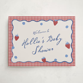 Baby Shower Welcome Signs