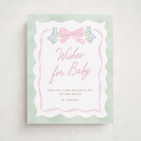 Baby Shower Party Signs
