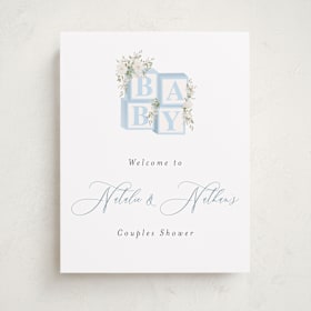 Baby Shower Welcome Signs