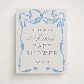 Baby Shower Welcome Signs