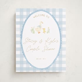 Baby Shower Welcome Signs