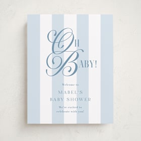 Baby Shower Welcome Signs