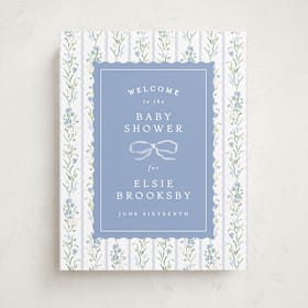Baby Shower Welcome Signs