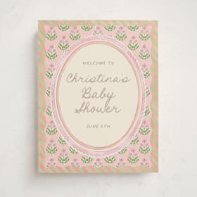 Baby Shower Welcome Signs