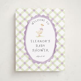 Baby Shower Welcome Signs