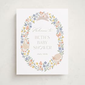 Baby Shower Welcome Signs