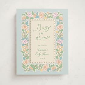 Baby Shower Welcome Signs