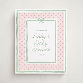 Baby Shower Welcome Signs