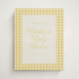 Baby Shower Welcome Signs