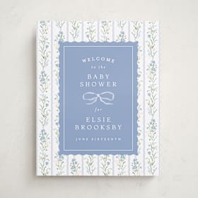 Baby Shower Welcome Signs