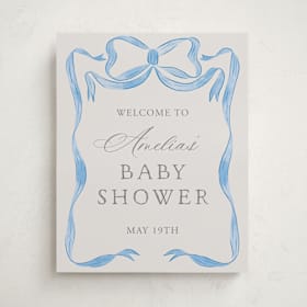 Baby Shower Welcome Signs