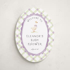 Baby Shower Welcome Signs