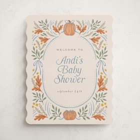 Baby Shower Welcome Signs