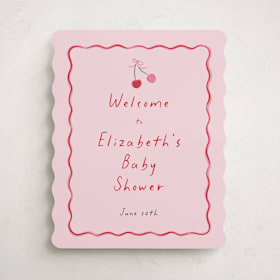 Baby Shower Welcome Signs