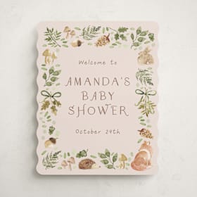Baby Shower Welcome Signs