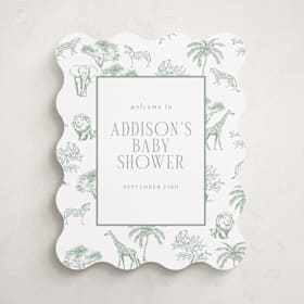 Baby Shower Welcome Signs