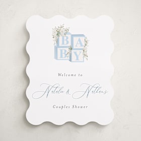 Baby Shower Welcome Signs