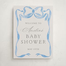 Baby Shower Welcome Signs